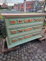 Superbe ancienne commode massive en chêne., Maison & Meubles, Enlèvement, Chêne