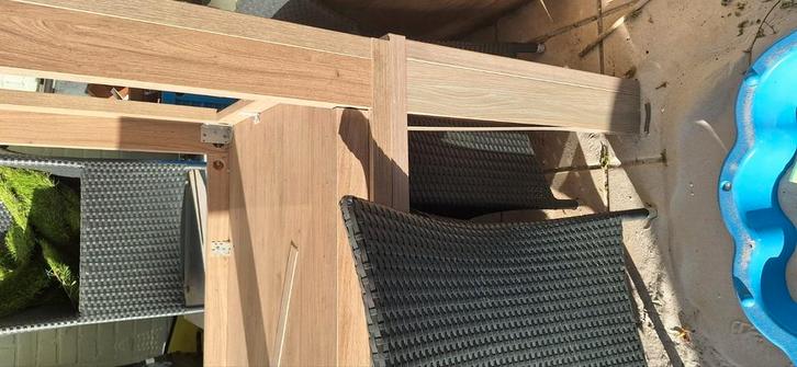 2 tafels, Huis en Inrichting, Tafels | Eettafels, Gebruikt, Ophalen