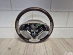 Volvo S60 V70 XC70 XC90 stuur HOUT beige leer met navi RTI, Auto-onderdelen, Gebruikt, -, -, Ophalen of Verzenden