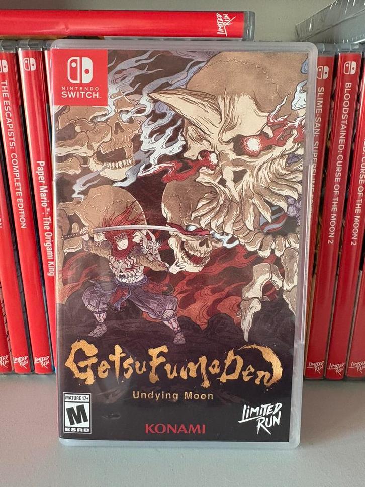 GetsuFumaDen - Undying Moon (Nintendo Switch), Games en Spelcomputers, Games | Nintendo Switch, Zo goed als nieuw, Ophalen of Verzenden