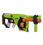 Nerf Zombie Strike Doominator Blaster + 7 fléchettes, Comme neuf, Enlèvement ou Envoi