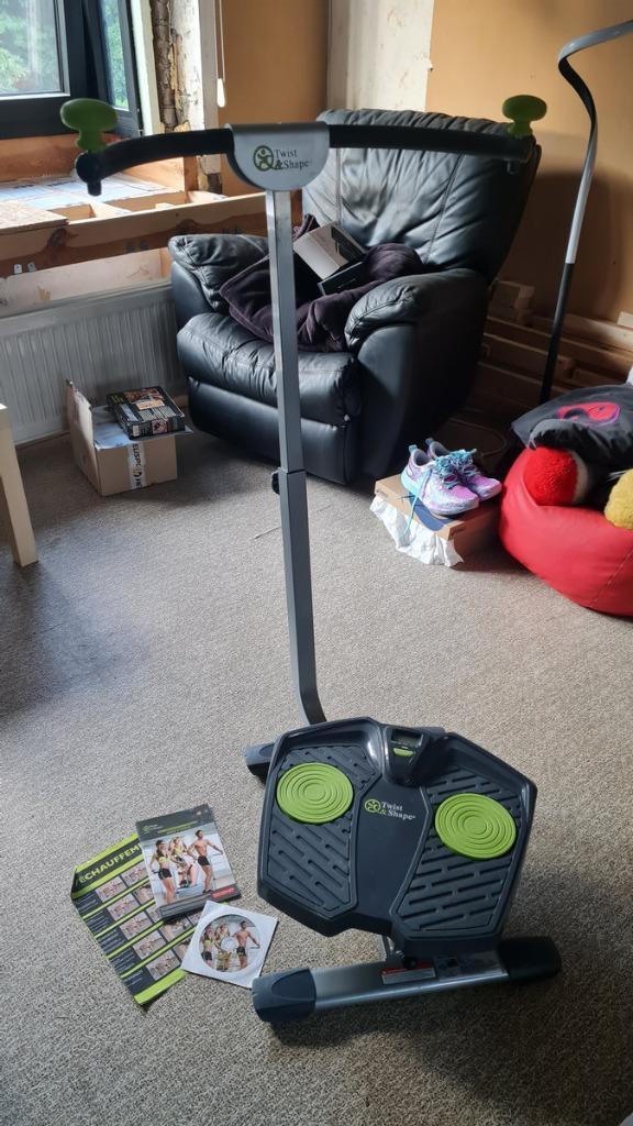 Twist & Shape, Sport en Fitness, Fitnessapparatuur, Zo goed als nieuw, Overige typen, Benen, Buik, Overige materialen, Ophalen