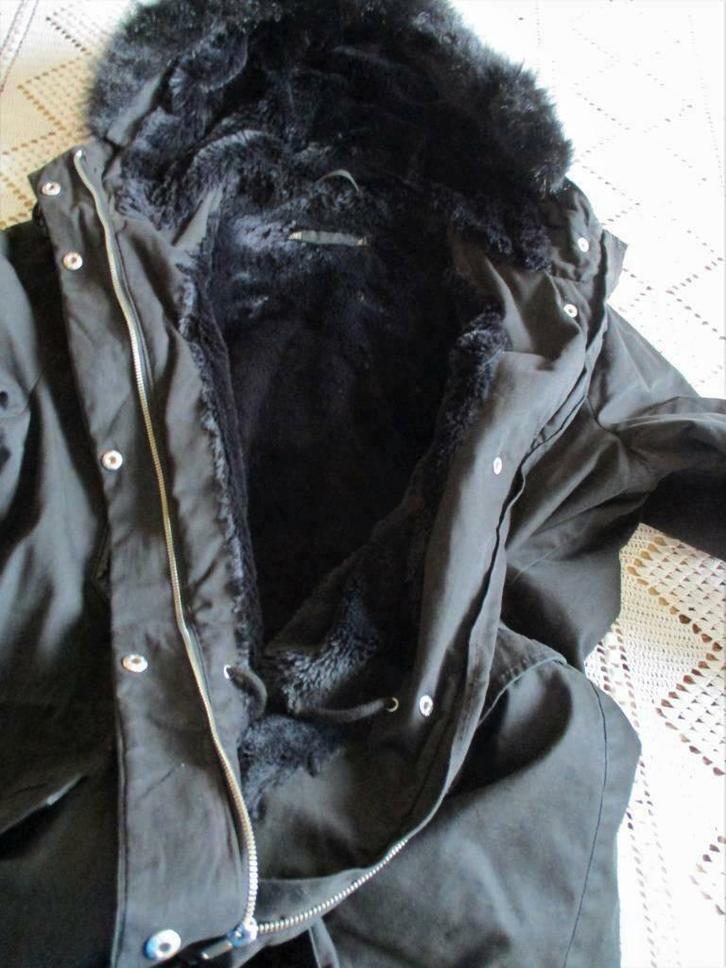 Veste WE noire chaude à capuche taille XXL, Vêtements | Femmes, Vestes | Hiver, Comme neuf, Taille 46/48 (XL) ou plus grande, Noir