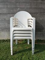 Hartman Tuinstoelen (4 Stuks), Ophalen, Gebruikt, Kunststof, Stapelbaar