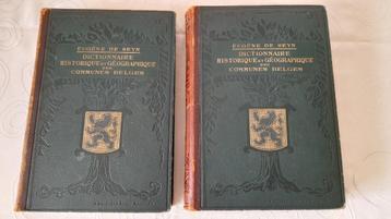 Dictionnaire des communes belges beschikbaar voor biedingen