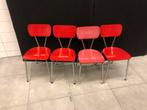 Vintage Formica stoelen (Breda), Huis en Inrichting, Stoelen, Gebruikt, Ophalen of Verzenden