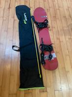 Snowboard Wed’ze 150cm + bindingen + opbergtas, Sport en Fitness, Snowboarden, Ophalen, Zo goed als nieuw, Board