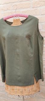 Topje maat 52 van oksel tot oksel daxon, Kleding | Dames, Grote Maten, Daxon, Ophalen of Verzenden, Zo goed als nieuw, Groen