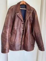 Lederen Tommy Hilfiger Jas, Bruin, Stoer, Kleding | Heren, Ophalen, Maat 52/54 (L), Bruin, Tommy hilfiger