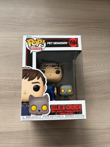 Funko Pop! - Pet Sematary Ellie & Church #1584 beschikbaar voor biedingen