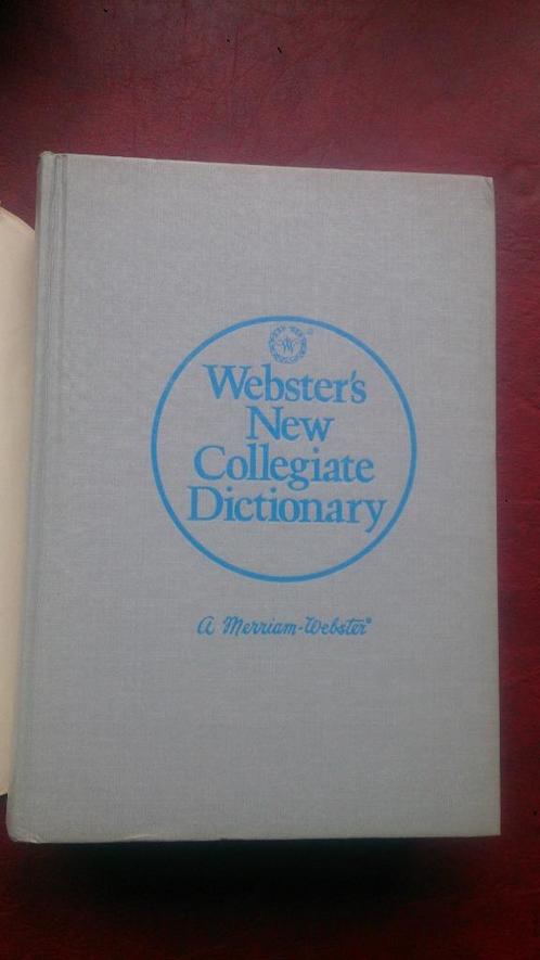 Webster's new collegiate dictionary, Boeken, Woordenboeken, Ophalen of Verzenden