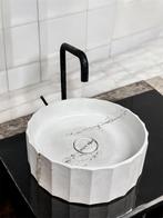Badkamer lavabo gold, Ophalen of Verzenden, Zo goed als nieuw, Wit