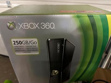 Xbox 360 met verschillende spelletjes. 