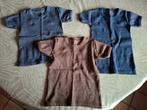3 hemdjes maat 92 (vintage), Kinderen en Baby's, Nacht- of Onderkleding, Gebruikt, Ophalen of Verzenden, Vintage