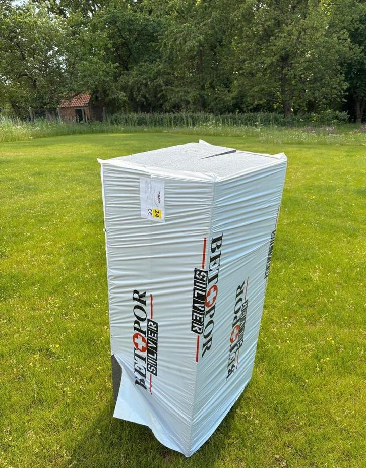 Isolation EPS Betopor Silver de 19 m², épaisseur 24 cm, Bricolage & Construction, Isolation & Étanchéité, Isolation de sol, Isolation des murs