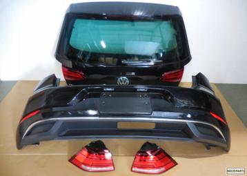 VW GOLF 7 FACELIFT ACHTERKLEP ACHTERBUMPER LC9X LEVERBAAR!! beschikbaar voor biedingen