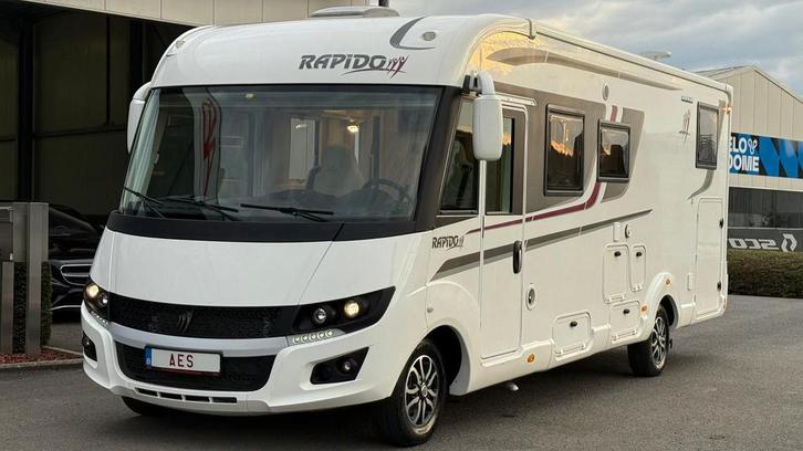 Rapido premium edtion 8066F, Caravans en Kamperen, Mobilhomes, Bedrijf, Rapido, TV, Luifel, Ophalen