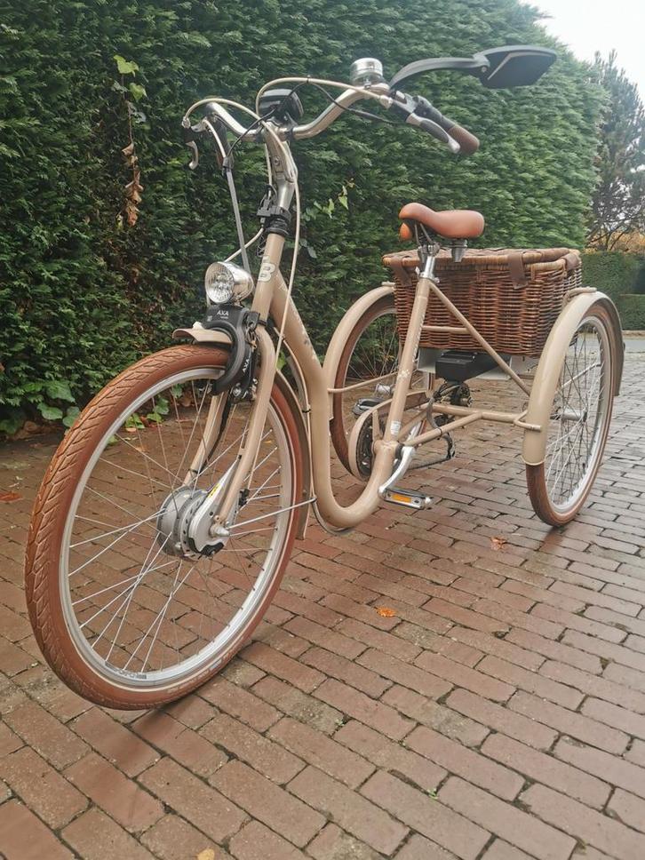 Tri-bike papillon elektrische driewieler fiets nieuw, Fietsen en Brommers, Elektrische fietsen, Ophalen of Verzenden