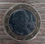 Mozart 2002 Oostenrijk 1 euro, Postzegels en Munten, Ophalen of Verzenden