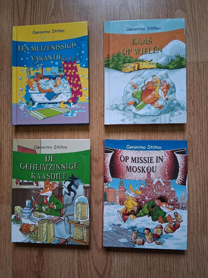 boeken Geronimo Stilton (10 sts), Boeken, Kinderboeken | Jeugd | onder 10 jaar, Gelezen, Non-fictie, Ophalen of Verzenden