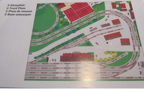 marklin boek met C rail baanontwerpen, Hobby en Vrije tijd, Modeltreinen | H0, Zo goed als nieuw, Boek, Tijdschrift of Catalogus