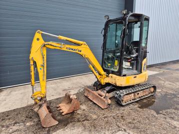 Komatsu PC18 minigraver graafmachine beschikbaar voor biedingen