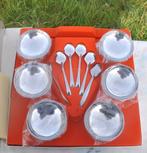 service guy degrenne pour fruit ou glace, Ophalen of Verzenden, Nieuw, Overige materialen, Compleet servies