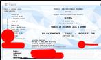 Deux places fosse or Gims Paris, Tickets & Billets, Deux personnes, Décembre