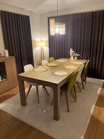 Eetkamertafel, Huis en Inrichting, Tafels | Eettafels, Ophalen, Eikenhout, 200 cm of meer, 50 tot 100 cm