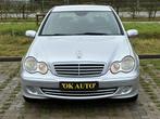 Mercedes-Benz C-180 Kompressor Garantie - 12 maanden, Auto's, Zwart, 4 cilinders, 1799 cc, 5 deurs