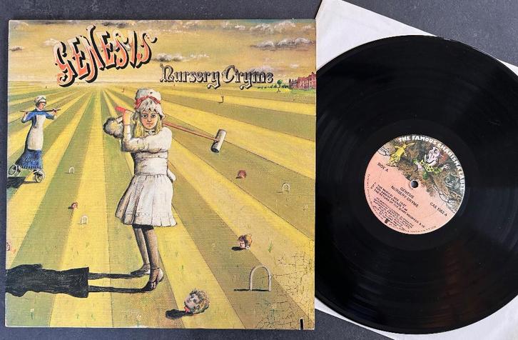 GENESIS - Nursery crymes ( LP; USA ), CD & DVD, Vinyles | Rock, Utilisé, Progressif, 12 pouces, Enlèvement ou Envoi