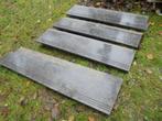 lot van 4 traptreden blauwsteen, Ophalen, Gebruikt
