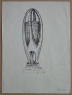 GERARD HOLMENS / LOT VAN 5 STUKS / ORIGINEEL WERK / 36x27cm, Ophalen of Verzenden