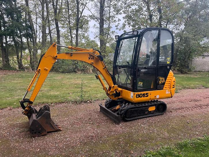 JCB 8015 Minigraver Graafmachine, Zakelijke goederen, Machines en Bouw | Onderdelen, Ophalen