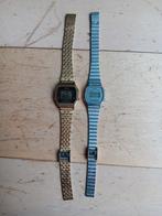 2x Casio horloge digitaal zilver goud steel, Handtassen en Accessoires, Horloges | Dames, Overige merken, Gebruikt, Polshorloge