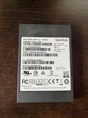 SANDISK SSD 256Gb
