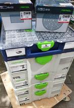 FESTOOL x5 Gereedschap Set, Doe-het-zelf en Bouw, Gereedschap | Overige machines, Ophalen of Verzenden