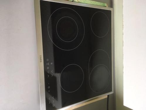 keramische kookplaat goede aankoop, Elektronische apparatuur, Kookplaten, Gebruikt, Inbouw, Elektrisch, 4 kookzones, Ophalen
