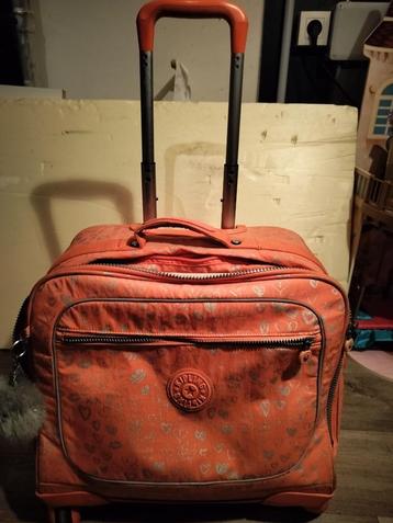 Cartable KIPLING, Enlèvement, Utilisé, Rose, Sac à dos