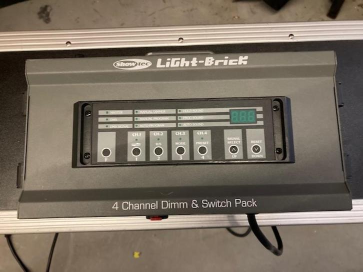 1 x Showtec Lightbrick, Muziek en Instrumenten, Licht en Laser, Zo goed als nieuw, Ophalen