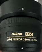 Nikon AF-S DX NIKKOR 35 mm f/1.8G, Ophalen, Zo goed als nieuw, Zoom