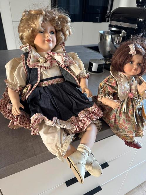 8 vintage poppen uit jaren ’80/’90 –incl. 1 Alberon Dolls UK, Verzamelen, Poppen, Zo goed als nieuw, Ophalen