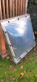 3x lichtkoepel 100 x 100 + dakopstand + schroef + dop, Doe-het-zelf en Bouw, Glas en Ramen, Ophalen, Gebruikt