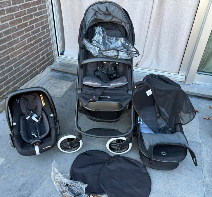 Buggy & toebehoren LilaXP plus, Kinderen en Baby's, Kinderwagens en Combinaties, Zo goed als nieuw, Kinderwagen, Maxi-Cosi, Met reiswieg