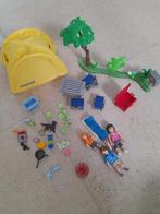 Playmobile kampeervakantie met tent, Kinderen en Baby's, Complete set, Zo goed als nieuw, Ophalen