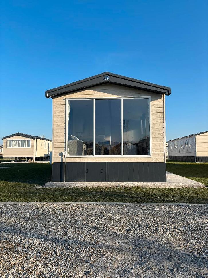 Nieuwe Stacaravan Ardennes - 2 kamers - Camping Ter Hoeve, Caravans en Kamperen, Stacaravans, tot en met 2, Ophalen