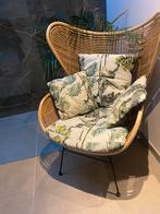 Rattan Egg chair HK Living, Huis en Inrichting, Fauteuils, Ophalen, Zo goed als nieuw