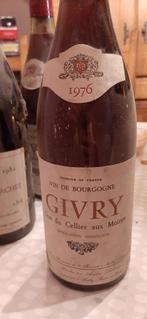 Givry rode wijn van het jaar 1976 en één beaujolais, Verzamelen, Ophalen, Frankrijk, Zo goed als nieuw, Rode wijn