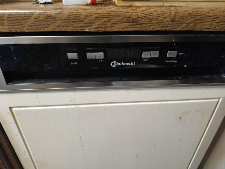 Vaatwasmachine Bauknecht inbouw, Elektronische apparatuur, Vaatwasmachines, Gebruikt, Inbouw, 85 tot 90 cm, 60 cm of meer, Kort programma