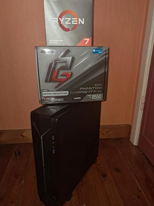 Quality build Mini itx Gaming pc Ryzen 7 3700x rtx 3060, Computers en Software, Desktop Pc's, Zo goed als nieuw, SSD, Gaming, Ophalen of Verzenden